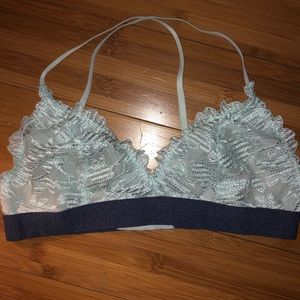 Teal aerie bralet